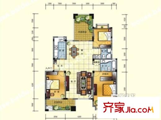 盛世洪城 戶(hù)型圖