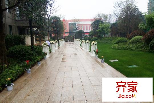國貿(mào)春天小區(qū)內(nèi)部園林（2015.3.29）