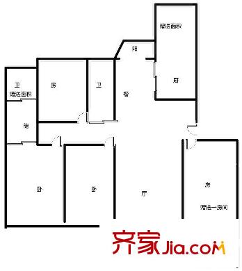 盛世洪城 戶型圖