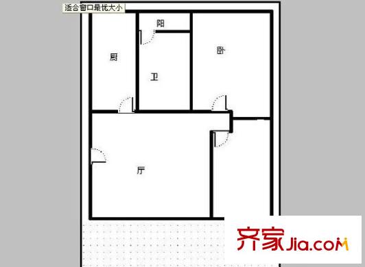 怡湖花园 户型图