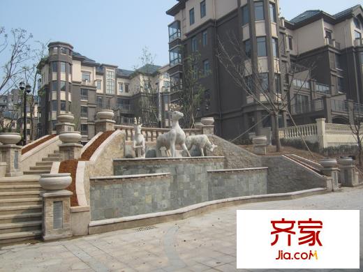 闽顺中央首府楼盘现场20130313