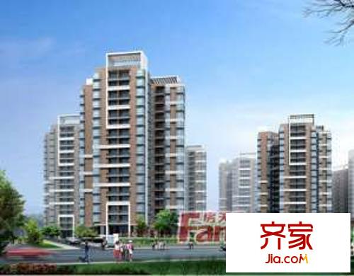 潤碧康城外景圖 