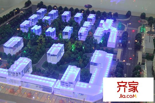 明園九龍灣項目別墅區(qū)沙盤實景（2015.7）