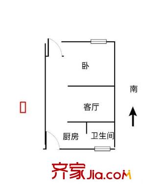 上海路搪瓷二厂宿舍 户型图