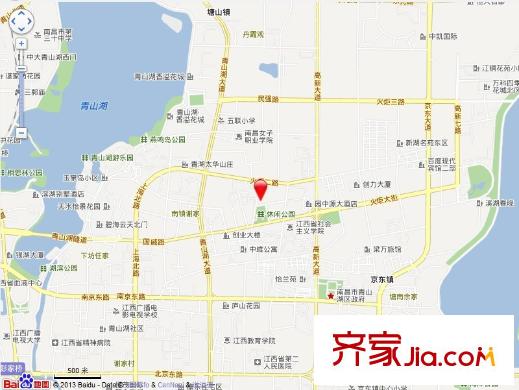 江山花園交通圖
