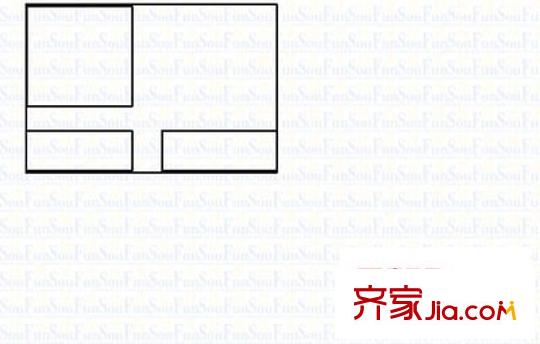 現(xiàn)代銘園 3室 戶型圖