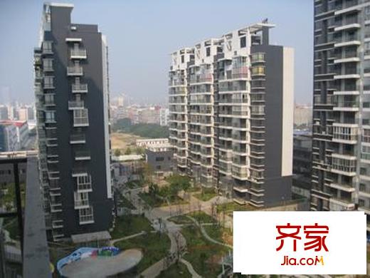 竹苑小區(qū)外景圖 