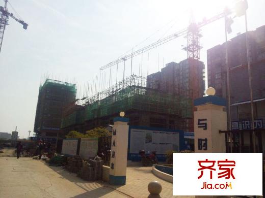 保利百合实景图项目工程进度 (2013.10.29)