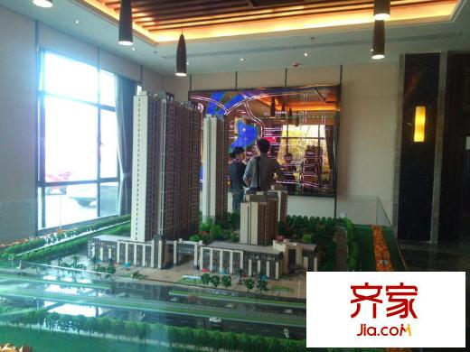 保利百合实景图售楼中心内景(2013.10.29)