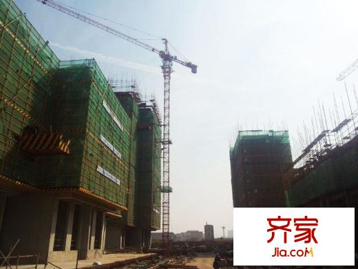 保利百合实景图项目工程进度 (2013.10.29)