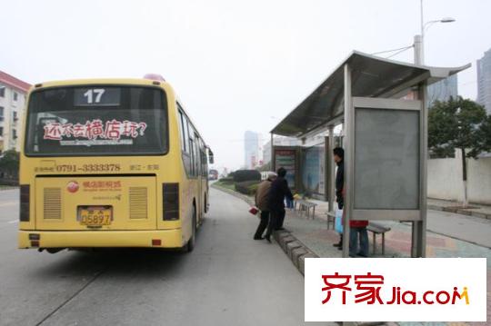 洪客隆第一街區(qū)配套圖公交站臺(tái)