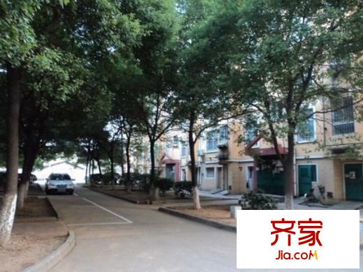 上海北路高校小区外景图