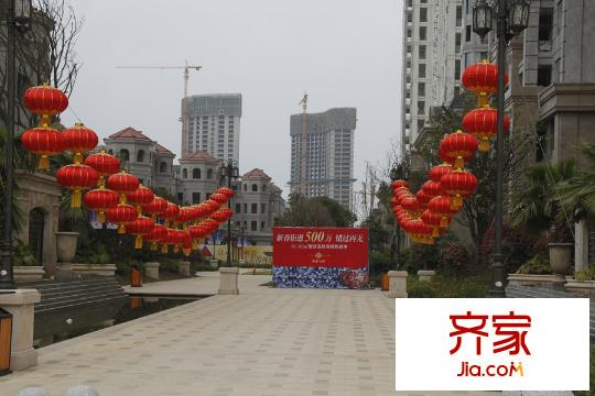 路通沁园小区内部(2015.3.24)