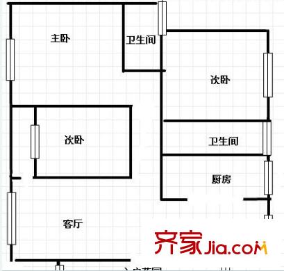 梵頓公館啟航社 戶型圖