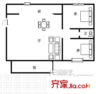 阳光家园 户型图