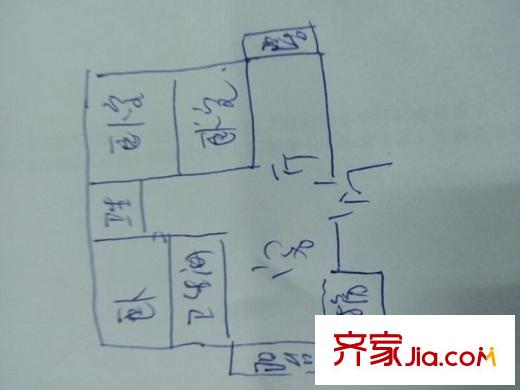幸福時光三期 4室 戶型圖