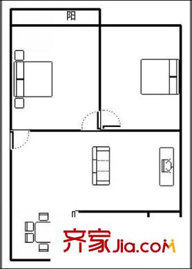 洪鋼吉都居住小區(qū) 0室 戶型圖