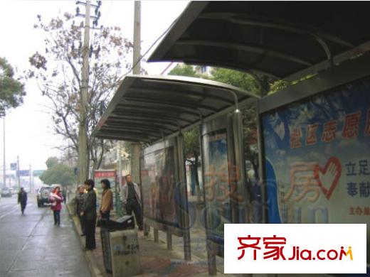 青云明珠配套图公交站台