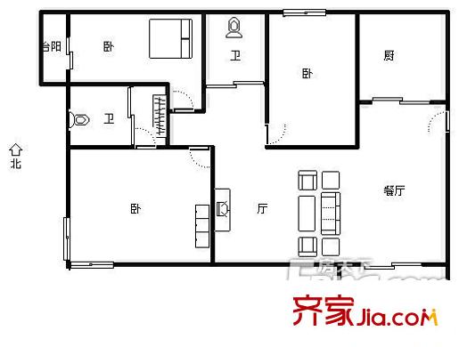 湖滨东路香溢花城3室2厅