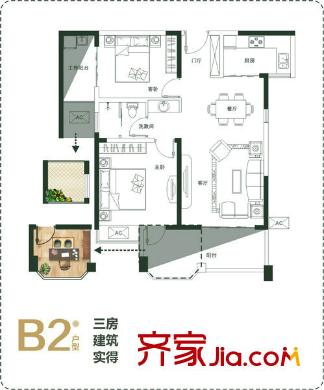 聯(lián)發(fā)君悅朝陽 戶型圖