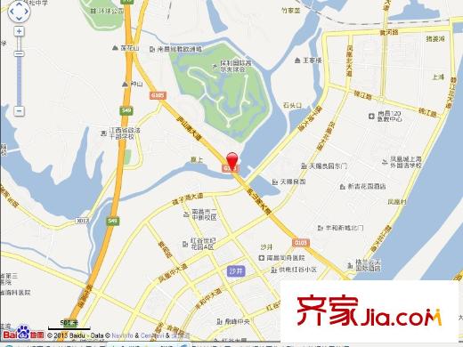 保利國(guó)際高爾夫花園交通圖