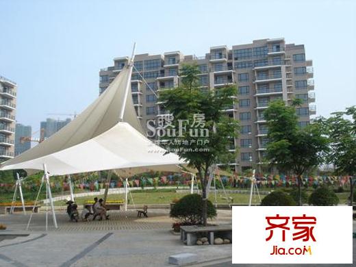 中大青山湖花园外景图