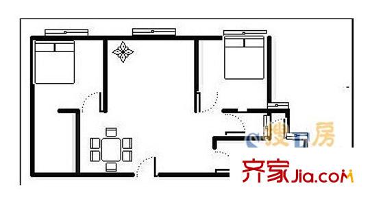 保利國(guó)際高爾夫花園 二手房戶型圖
