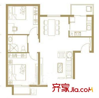 溪湖春天 戶型圖