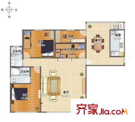 荣昌小区 2室 户型图