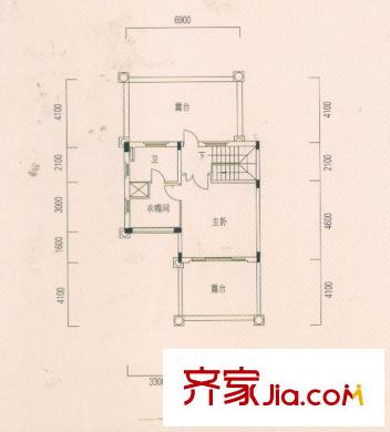 恒大绿洲户型图7