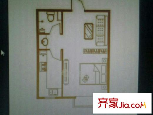 新世纪小区 3室 户型图