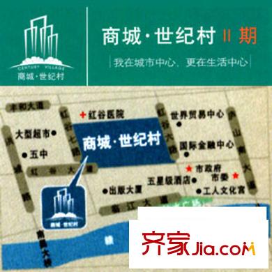 商城世紀(jì)村交通圖