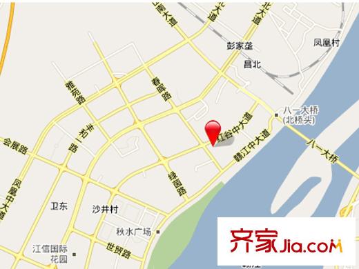 世茂天城交通圖交通示意圖