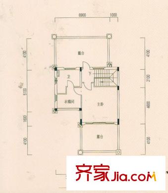 恒大绿洲户型图8
