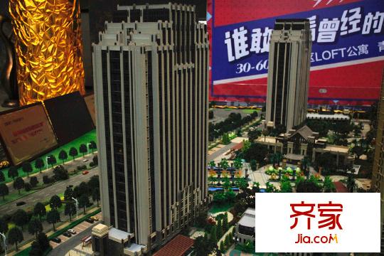 城泰青年家沙盘实景(2015-03)