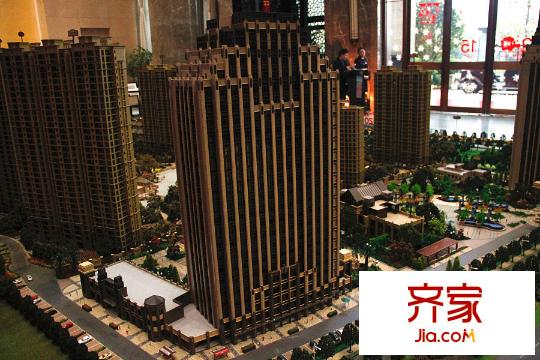 城泰青年家沙盘实景(2015-03)