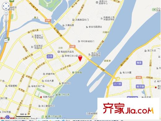 博泰江濱威尼斯交通圖