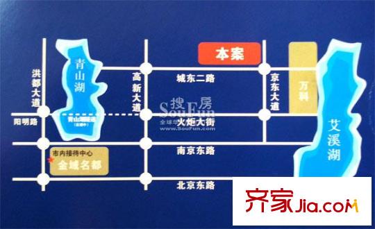 中凱藍(lán)域交通圖項(xiàng)目