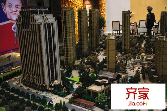 城泰青年家沙盘实景(2015-03)