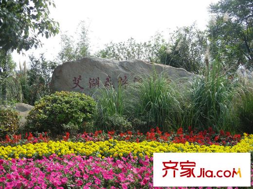 城泰青年家项目附近艾溪湖湿地公园