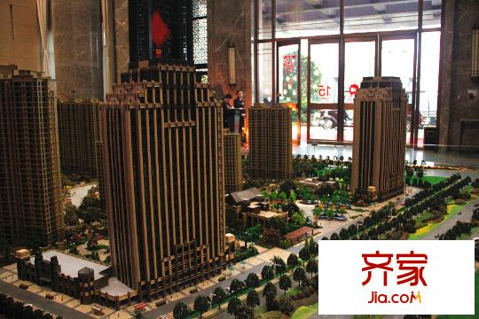 城泰青年家沙盘实景(2015-03)