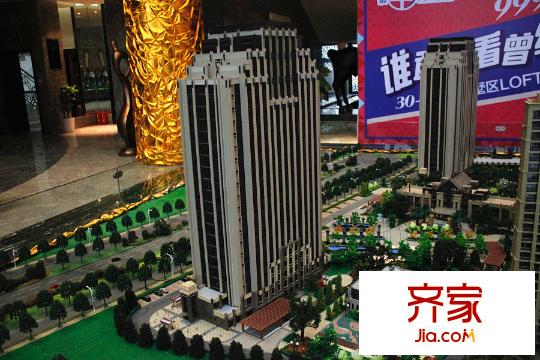 城泰青年家沙盘实景(2015-03)