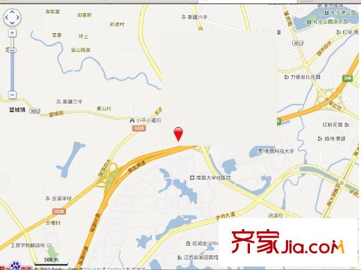 城開國際學(xué)園交通圖