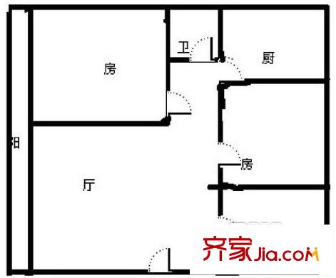 象湖桃源 3室 戶型圖