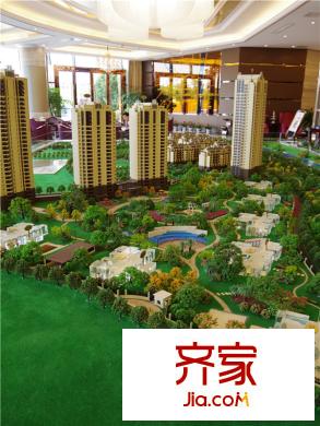 紅谷十二庭實景圖項目售樓處（攝于2014-08-28）