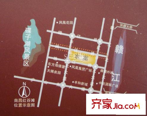 鳳凰城交通圖