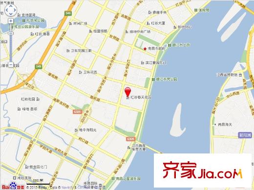 鹿平方米名居交通圖