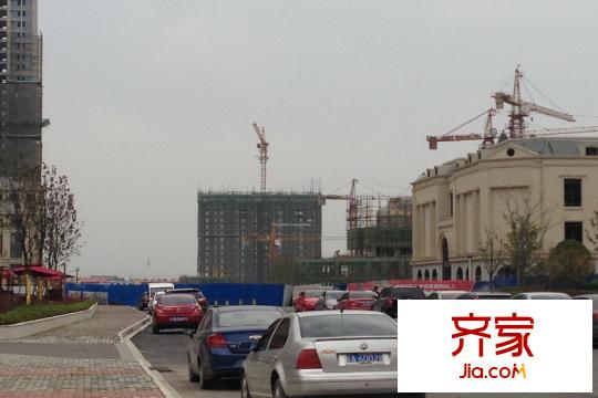 綠地玫瑰城施工進(jìn)度圖（2015-03）