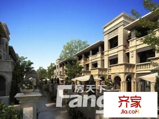 綠地香頌別墅外景圖 
