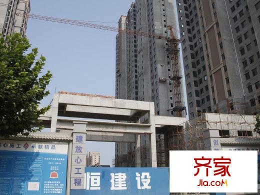 綠都溫莎城堡項目施工進度圖（2014.07）